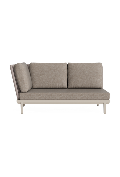| Alpes Lounge Modul Bank rechts, hohe Armlehne - von Life Outdoor Living online kaufen bei LIVINGforme.