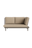 | Alpes Lounge Modul Bank links, hohe Armlehne - von Life Outdoor Living online kaufen bei LIVINGforme.