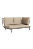 | Alpes Lounge Modul Bank links, hohe Armlehne - von Life Outdoor Living online kaufen bei LIVINGforme.