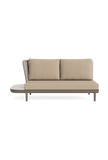 | Alpes Lounge Modul Bank rechts mit Tisch - von Life Outdoor Living online kaufen bei LIVINGforme.