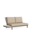| Alpes Lounge Modul Bank rechts mit Tisch - von Life Outdoor Living online kaufen bei LIVINGforme.