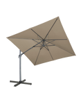 Ampelschirm | Ampelschirm Paros - taupe, 300x300 cm - von LIVING online kaufen bei LIVINGforme.
