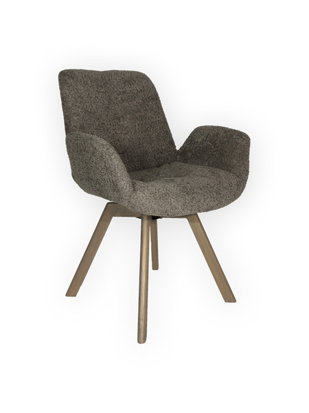 Stuhl | Armlehnstuhl Grau - von LIVING Collection online kaufen bei LIVINGforme.