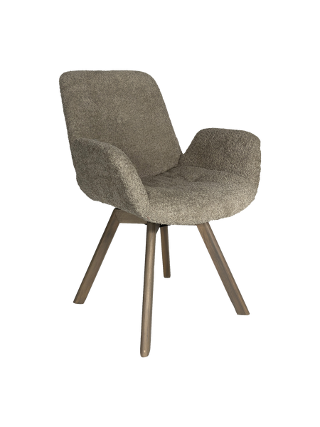 Stuhl | Armlehnstuhl Taupe - von LIVING Collection online kaufen bei LIVINGforme.