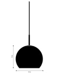 Pendelleuchte | PendelleuchteBall Glass Ø18 - von Frandsen online kaufen bei LIVINGforme.