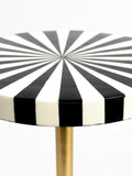 Strike Lucky Beistelltisch Schwarz/Gold, Detail
