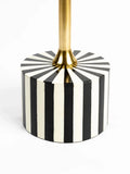 Strike Lucky Beistelltisch Schwarz/Gold, Detail