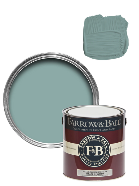 Wandfarbe - Ballroom Blue No. 24 Wandfarbe Farrow & Ball