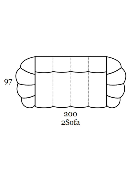 Wendy Sofa | "2-Sitzer Sofa"