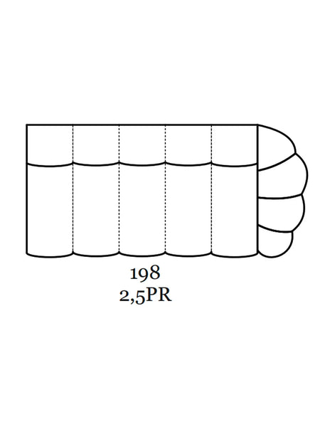 Wendy Sofa | "2,5-Sitzer Element mit 1 Armlehne rechts"