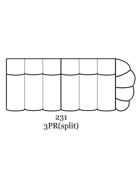 Wendy Sofa | "3-Sitzer Element mit 1 Armlehne rechts"