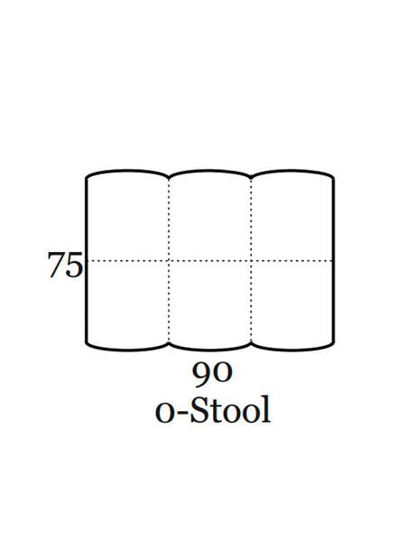 Kolle Sofa | "Hocker 90 x 75 cm"