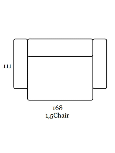 Baya Sofa | "1,5-Sitzer Sessel"