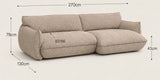 Sofa | Fluffy Sofa | "Element 105 Armteil links + Element 105 Armteil rechts" - von designwerk online kaufen bei LIVINGforme.