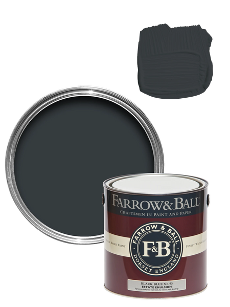Wandfarbe - Black Blue No. 95 Wandfarbe Farrow & Ball