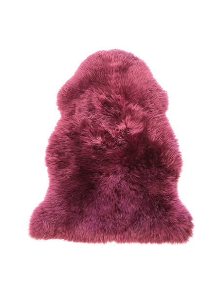 Lammfelle | Lammfelle 95 cm Länge - Bordeaux von W. Heino online kaufen bei LIVINGforme.
