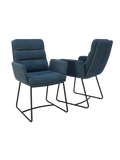 2er-Set Stuhl | 2er-Set Stuhl Copenhague | HC055 - Blau von Akante online kaufen bei LIVINGforme.