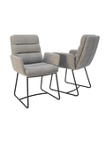 2er-Set Stuhl | 2er-Set Stuhl Copenhague | HC055 - Hellgrau von Akante online kaufen bei LIVINGforme.