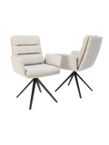 2er-Set Stuhl | 2er-Set Stuhl Helsinki | CH057 - Off-white von Akante online kaufen bei LIVINGforme.