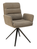 2er-Set Stuhl Helsinki in Beige, Schrägansicht von vorne
