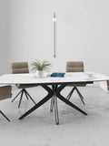 2er-Set Stuhl Helsinki in Beige, im Raum