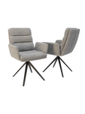 2er-Set Stuhl | 2er-Set Stuhl Helsinki | CH057 - Hellgrau von Akante online kaufen bei LIVINGforme.