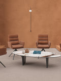 2er-Set Stuhl Helsinki in Terracotta, im Raum