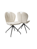2er-Set Stuhl | 2er-Set Stuhl New York | CH082 - Off-white von Akante online kaufen bei LIVINGforme.