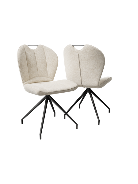 2er-Set Stuhl | 2er-Set Stuhl New York | CH082 - Off-white von Akante online kaufen bei LIVINGforme.