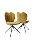 2er-Set Stuhl | 2er-Set Stuhl New York | CH082 - Ockergelb von Akante online kaufen bei LIVINGforme.