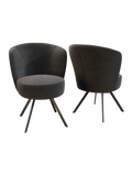 2er-Set Stuhl | 2er-Set Stuhl Prague - Anthrazit von Akante online kaufen bei LIVINGforme.