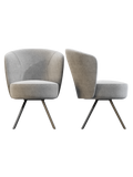2er-Set Stuhl | 2er-Set Stuhl Prague - Hellgrau von Akante online kaufen bei LIVINGforme.