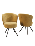 2er-Set Stuhl | 2er-Set Stuhl Prague - Ockergelb von Akante online kaufen bei LIVINGforme.