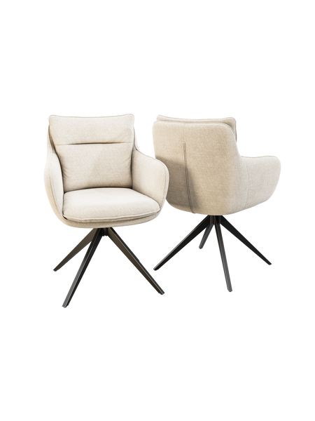 2er-Set Stuhl | 2er-Set Stuhl Belfast | CH139 - Off-white von Akante online kaufen bei LIVINGforme.