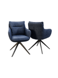 2er-Set Stuhl | 2er-Set Stuhl Belfast | CH139 - Dunkelblau von Akante online kaufen bei LIVINGforme.