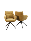 2er-Set Stuhl | 2er-Set Stuhl Belfast | CH139 - Ockergelb von Akante online kaufen bei LIVINGforme.