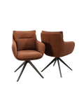2er-Set Stuhl | 2er-Set Stuhl Belfast | CH139 - Terracotta von Akante online kaufen bei LIVINGforme.