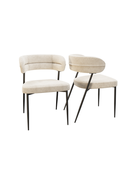 2er-Set Stuhl | 2er-Set Stuhl Londres | CH142 - Off-white von Akante online kaufen bei LIVINGforme.