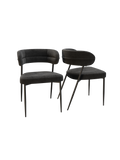 2er-Set Stuhl | 2er-Set Stuhl Londres | CH142 - Anthrazit von Akante online kaufen bei LIVINGforme.