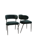 2er-Set Stuhl | 2er-Set Stuhl Londres | CH142 - Tannengrün von Akante online kaufen bei LIVINGforme.