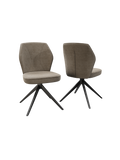 2er-Set Stuhl | 2er-Set Stuhl Vienna Twill | CH172 - Beige von Akante online kaufen bei LIVINGforme.
