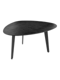 Couchtisch Galet 92 x 76 x 43 cm, Platte Titan, Schrägansicht