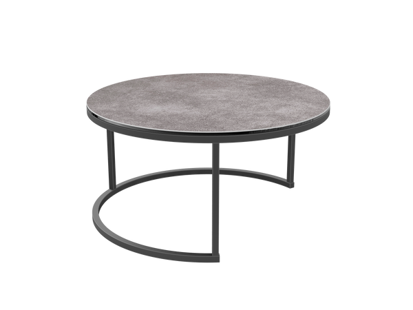 Couchtische | Couchtisch Dolce Vita - Stahl schwarz von Akante online kaufen bei LIVINGforme.