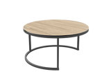Couchtische | Couchtisch Dolce Vita - Stahl schwarz von Akante online kaufen bei LIVINGforme.