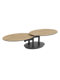 Couchtische | Couchtisch Alba Roulette | CT459 - Eiche hell von Akante online kaufen bei LIVINGforme.