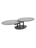 Couchtische | Couchtisch Alba Roulette | CT459 - Silver von Akante online kaufen bei LIVINGforme.