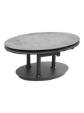 Couchtisch Alba Roulette, Platte Silver, Platten übereinander