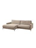 Uptown 2.0 – Ecksofa 1,5-Sitzer mit Armlehne links – Longchair long groß mit Armlehne rechts