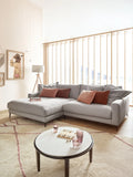Sofa | Uptown 2.0 – Ecksofa Longchair long groß mit Armlehne links – 1,5-Sitzer mit Armlehne rechts - von Candy Polstermöbel online kaufen bei LIVINGforme.