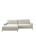 Sofa | Uptown 2.0 – Ecksofa Longchair long groß mit Armlehne links – 1,5-Sitzer mit Armlehne rechts - von Candy Polstermöbel online kaufen bei LIVINGforme.
